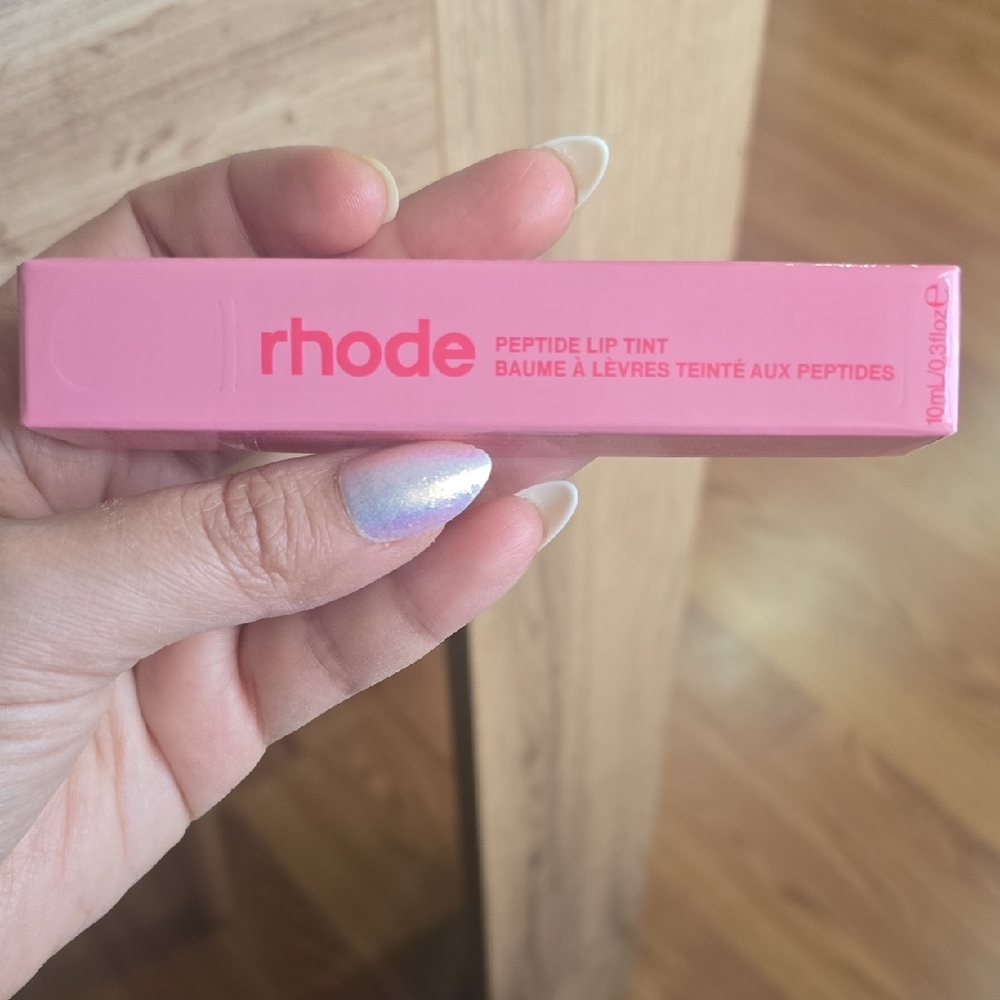RHODE Pink Peptide Lip Tint .  JELLY BEAN